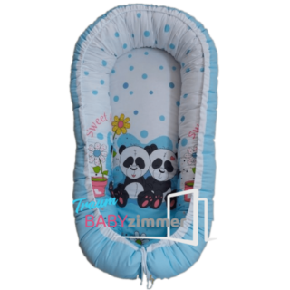 Süßes Panda Babynestchen ÖKO-TEX