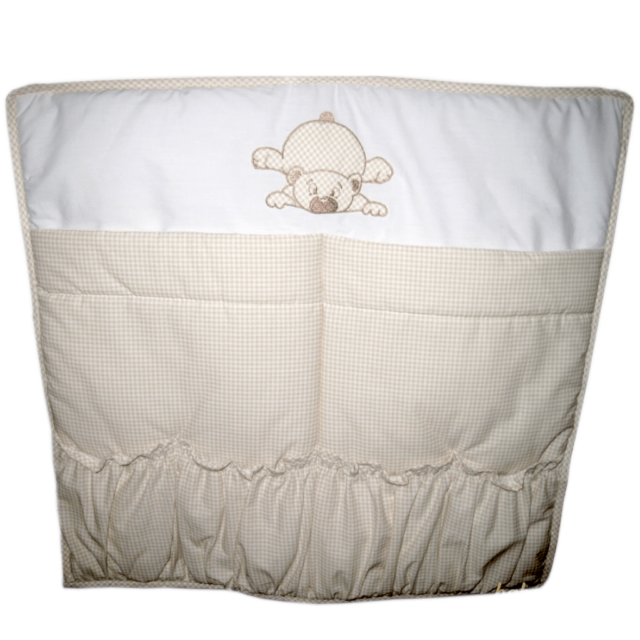 Betttasche Macao-Bär fürs Babybett